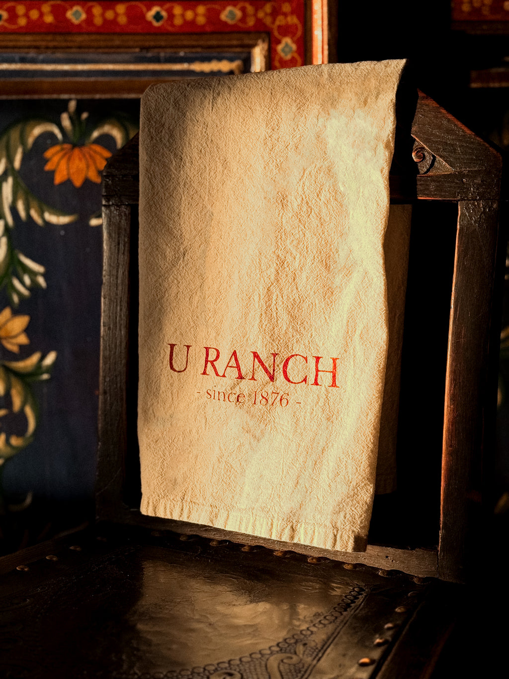 U Ranch Heritage Tea Towel